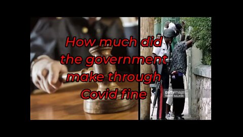 Government Covid-19 fines take more from the people than COVID-19 itself.