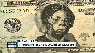 Stamping parties give $20 bills a face lift