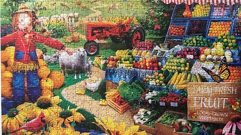 Fresh Farm Fruit - Masterpieces Jigsaw Puzzle - 750 pieces