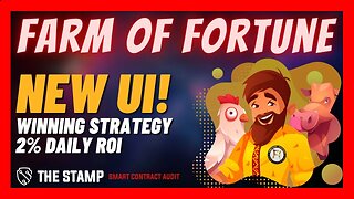 FARM OF FORTUNE Update 🌾 NEW UI🔥 Fortune Hunters The Unstoppable Trusted Team of DEFI 🚀 2% Daily ROI