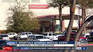 Las Vegas hospitals address how they will deal with medical costs of shooting victims