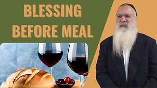 Mishna Brachot Chapter 6 Mishnah 5. Blessing before meal