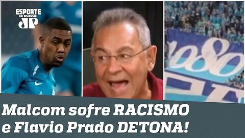 Malcom sofre RACISMO no Zenit, e Flavio DÁ NO MEIO: "que LIXO de time!"