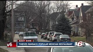 Thieves steal copper from popular Mexican restaurant