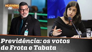 Previdência: Edgard chama atenção para os votos de Tabata Amaral e Alexandre Frota