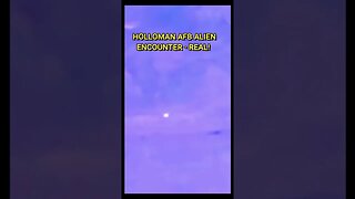 Holloman AFB Alien Encounter is REAL! #UFO #shorts #alien #meeting #hollomanafb #viral #trending