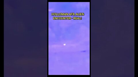 Holloman AFB Alien Encounter is REAL! #UFO #shorts #alien #meeting #hollomanafb #viral #trending