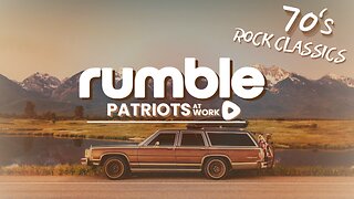 On a Road Trip With Gen X ☀️|| Classic Rock || Ad Free || Patriots At Work Station