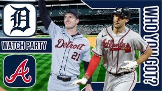 Detroit Tigers vs Atlanta Braves | Live Play by Play & Reaction Stream 3D Sim | MLB 2024 Game 69