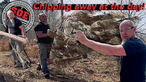 "Chipping away at the day" D.O.C, minisode #woodchipper #woodchippers #woodchips #farming #farmlife