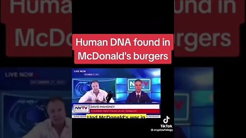 Human DNA Found In McDonalds Burger 🍔