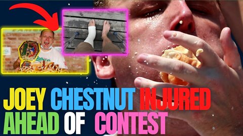 Joey Chestnut Injured ahead of Nathan’s Famous Hot Dog Eating Contest 2022 | Joey Chestnut 2022