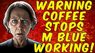 WARNING COFFEE STOPS METHYLENE BLUE FROM WORKING!