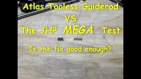 Atlas Tooless Guiderod vs JHP Mega Test- Oh Crap Gun Prodigy Build