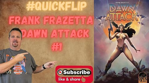 Frank Frazetta's Dawn Attack #1 Opus Comics #QuickFlip Comic Book Review Houser, Campbell #shorts