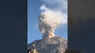 Vulcão Popocatépetl, um dos mais perigosos no mundo, acorda no México