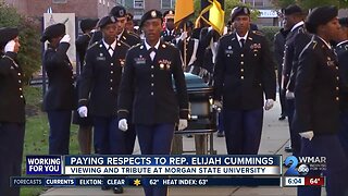 Paying respects to Rep. Elijah Cummings