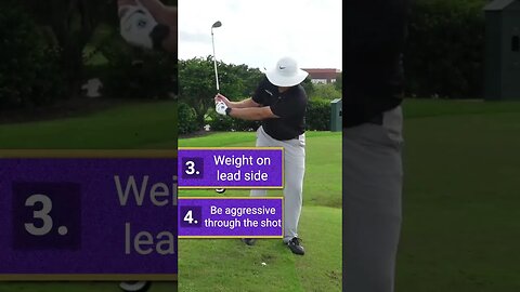 How to Play a Short Pitch From Thick Rough