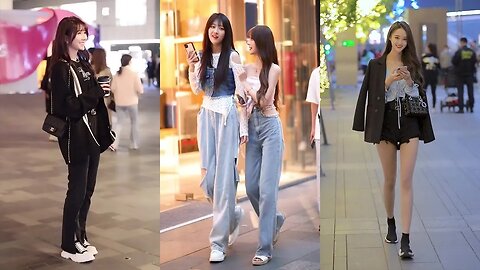 Chinese Girls Street Fashion Ep 19
