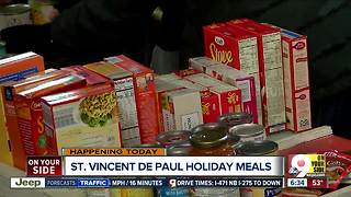 St. Vincent de Paul distributing 1,100 holiday meals in the West End