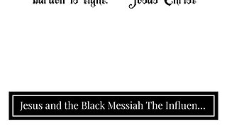 Jesus and the Black Messiah The Influence of Black Jesus in Music