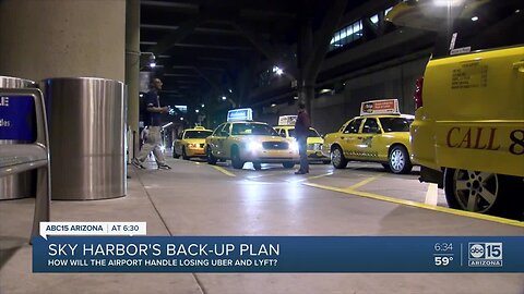 Sky Harbor's backup plan if it loses Uber and Lyft