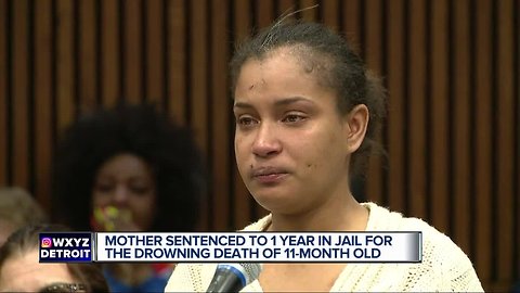 Mother of 11-month-old who drowned in Detroit basement gets jail