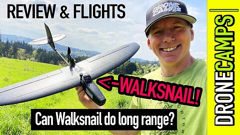 Long Range Fpv Plane with Walksnail Avatar Fpv System !