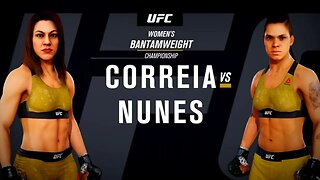 EA Sports UFC 3 Gameplay Amanda Nunes vs Bethe Correia