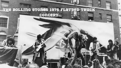 Watch the Unexpected: When the Rolling Stones Take the Stage on a Flat Bed Truck! #shorts