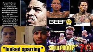 TANK DAVIS NAME CLEARED⁉️ CONOR BENN BEEF😤 HANEY & GARCIA LEAKED SPARRING #TWT
