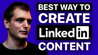 The Best Way to Create Content on LinkedIn? Spontaneous vs Bulk Content Creation | Tim Queen