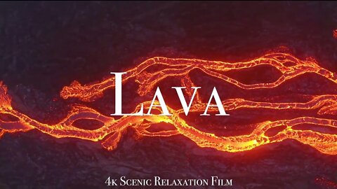 Volcano & Lava HD - Scenic Relaxation Film With Calming Music