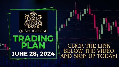 Quantico Cap Trading Plan - 28 June 2024 | Make Money Online Day Trading Nasdaq