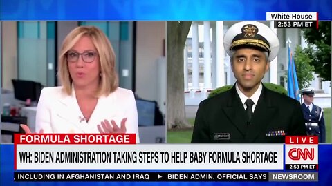Biden's Surgeon General Offers Advice To Desprate Parents In Need Of Formula