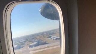 Relaxing 😌 Airplane ✈️ TakeOff 🛫 | Saskatoon to Calgary ( Uganda 🇺🇬 Trip episode - 2)