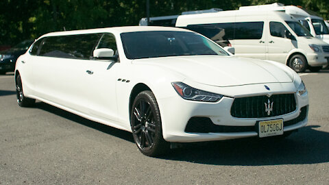 The $150,000 Maserati Stretch Limo | RIDICULOUS RIDES