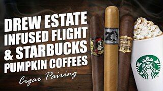 Drew Estate Infused Flight & Pumpkin Coffees | PAIRING