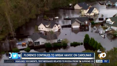 Florence wreaks havoc on Carolinas