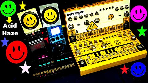 Acid Haze - TD3 Behringer TD-3 - RD6 - Korg Volca FM - MS-70CDR - FX600