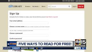 Love to read? Here are 6 places to find FREE E-books!