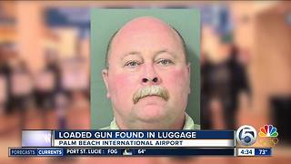 Traveler with loaded gun arrested at Palm Beach International Airport