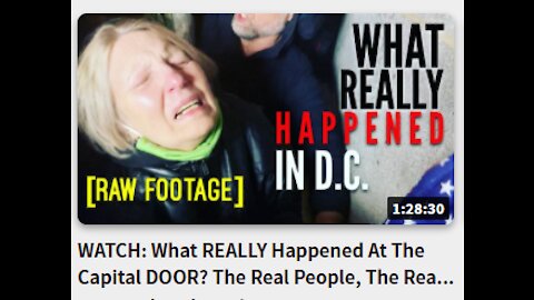 WATCH: What REALLY Happened At The Capital DOOR? The Real People, The Real Story. [RAW]