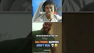 Baltimore rappers AREN’T REAL💀😭