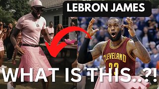 Lebron James Caught Wearing A Pink Dress?! The dangers of AI in Fashion (Pope Francis Puffer Jacket)