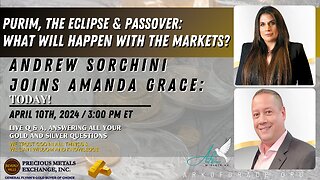 Andrew Sorchini & Amanda Grace: Purim, the Eclipse & Passover: What Will Happen with the Markets?