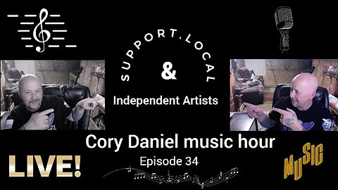 Cory Daniel music hour ep 34 Live