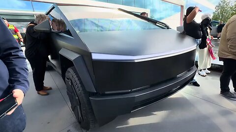 Tesla Cybertruck Up Close