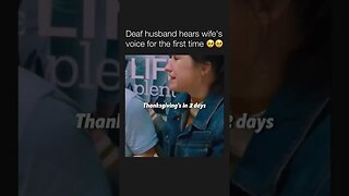 Husband Rather Be Deaf Than To Hear His Wife Talk 🤣