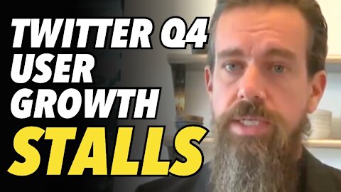 Twitter Q4 earnings show user growth has stalled